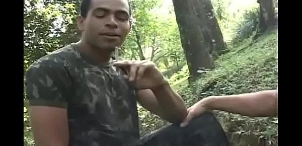  Hardcore Anal Rimming With my buddy in the forest